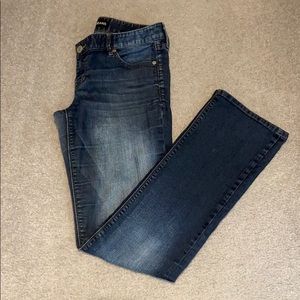 Express Jeans Size 8 Barely Boot Zelda Low Rise